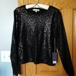 Jennifer Lopez animal print top